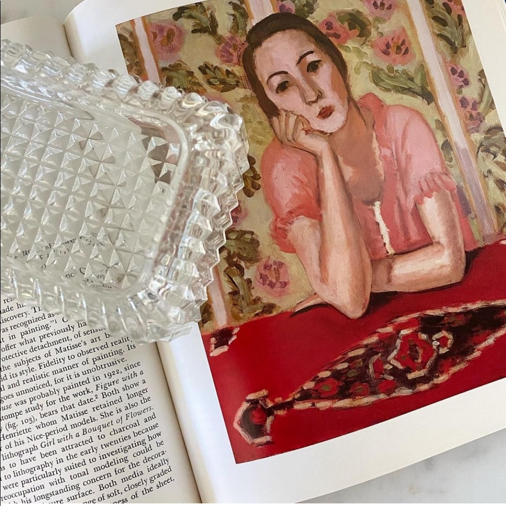 Crystal glass box